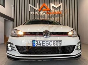 Golf 7 için Golf 7.5 GTİ Görünüm Ön Tampon Panjur Seti 2012-2017