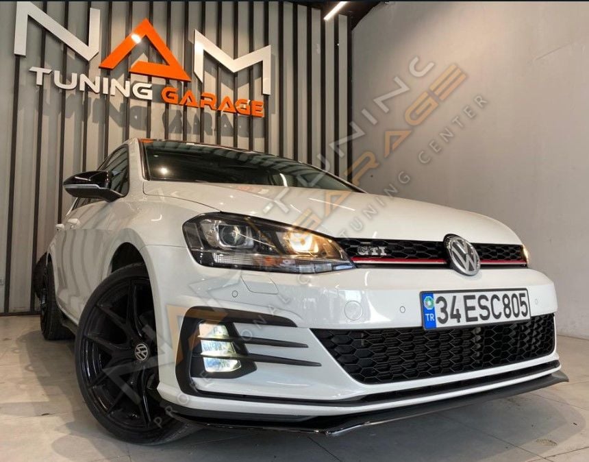 GOLF 7 İÇİN GOLF 7,5 GTİ ÖN TAMPON  PANJUR SETİ