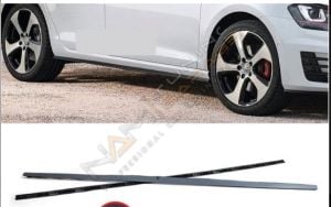 Golf 7 GTI Yan Ek Marşpiyel 2013-2017 İthal Boyasız
