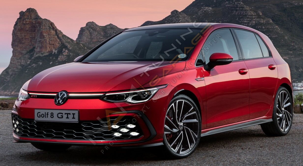 GOLF 8 IÇIN UYUMLU GTI MAX YAN MARSPIYEL MAT SİYAH İTHAL