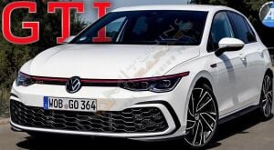 Golf 8 GTI Ön Tampon Panjur Seti 2020+