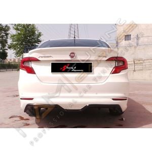 Fiat Egea Spoyler Spoiler (Plastik) Parlak Siyah