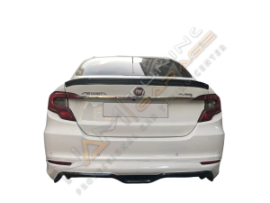 Fiat Egea Spoyler Spoiler (Plastik) Parlak Siyah