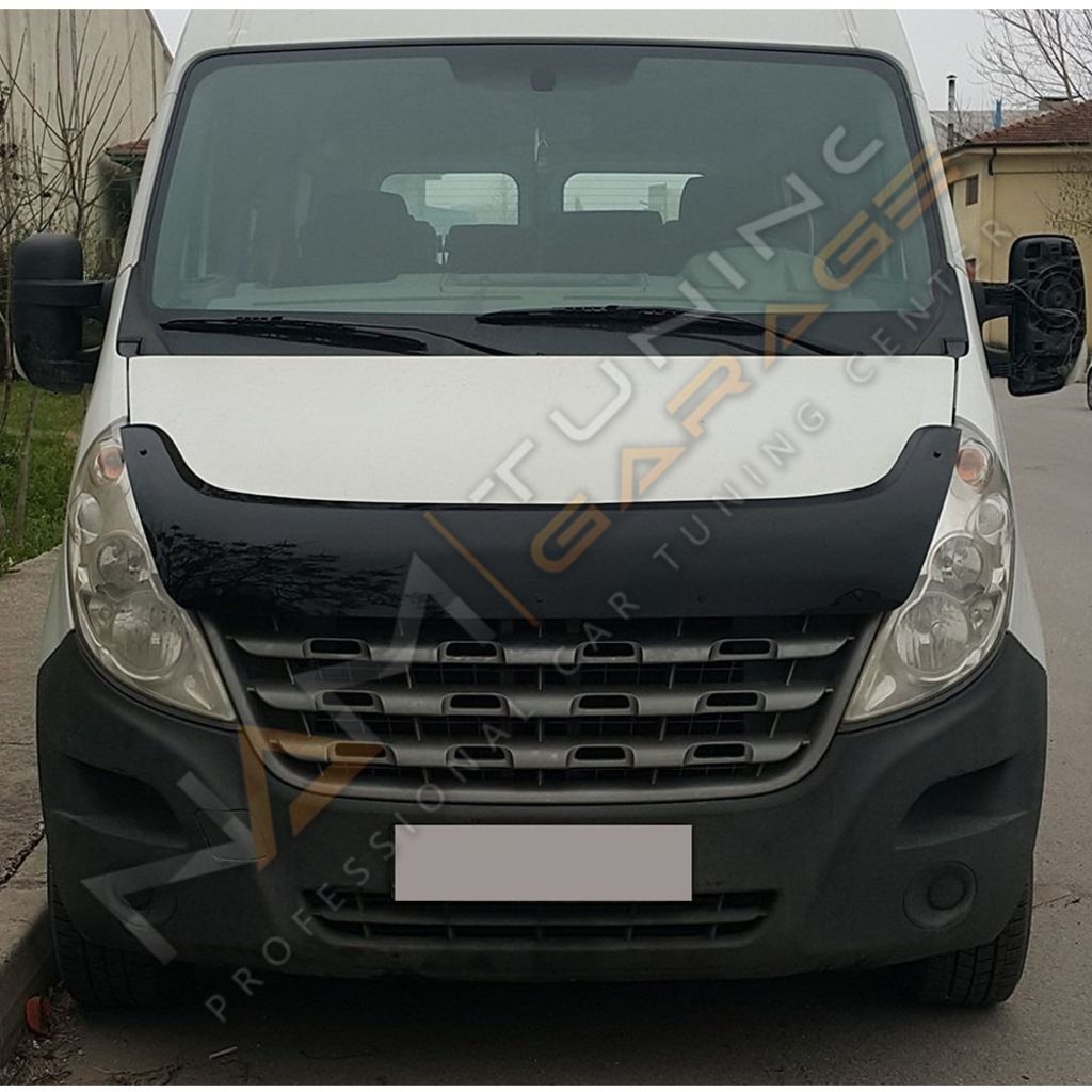 Renault Master Kaput Rüzgarlığı 2014+ Piano Black