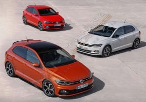 POLO 2018+ IÇIN UYUMLU MK6 R LINE FULL BODY KIT