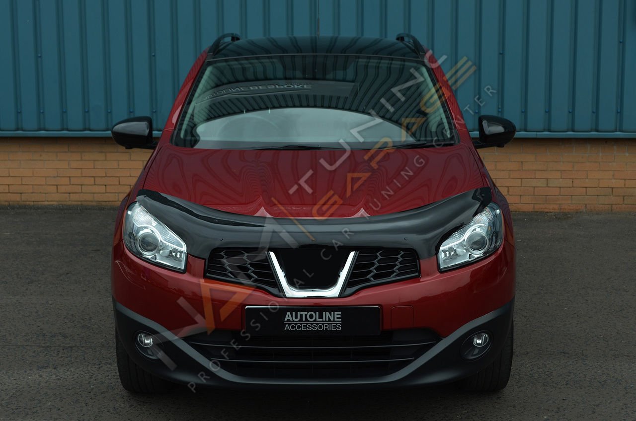 Nissan Qashqai Kaput Rüzgarlığı 2010-2013 Piano Black