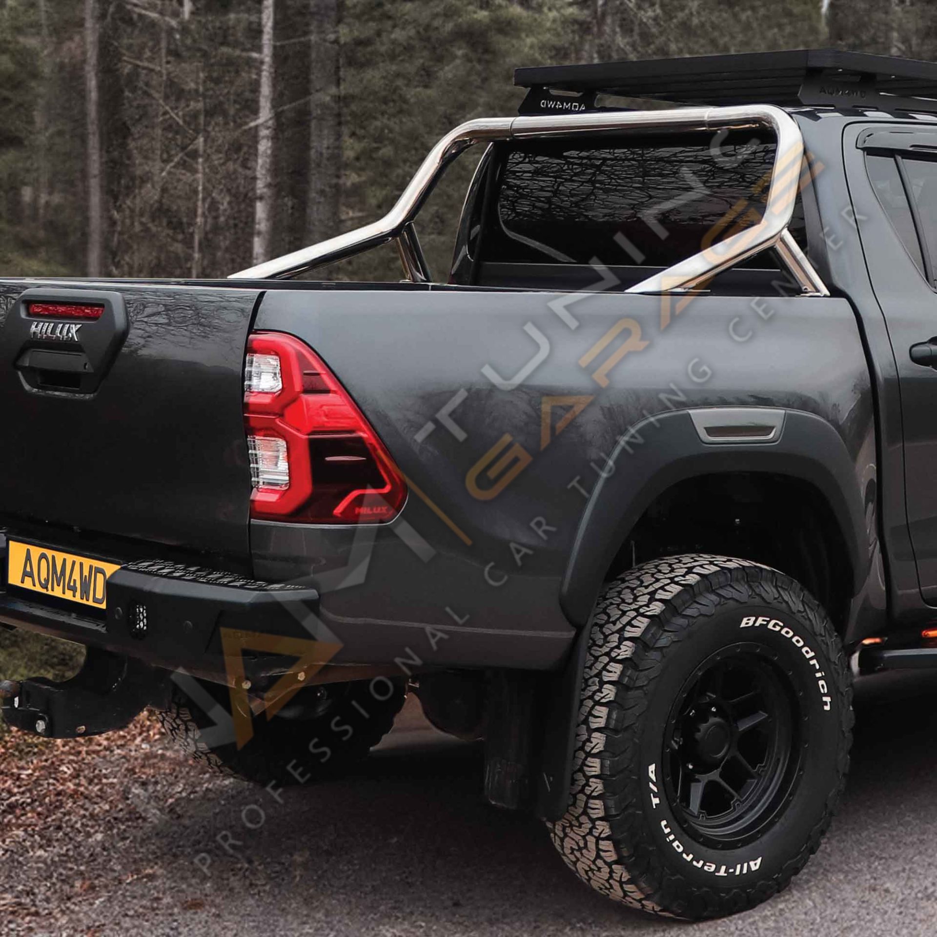 Toyota Hilux Krom Rollbar AQM-PRB09