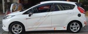 Ford Fiesta Yan Ek Marşpiyel Custom (Plastik) 2008-2017 arası