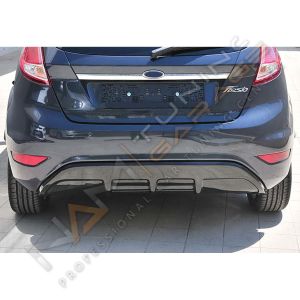 Fiesta Mk6 Sport Difüzör Parlak Siyah Çıkışsız 2008-2017