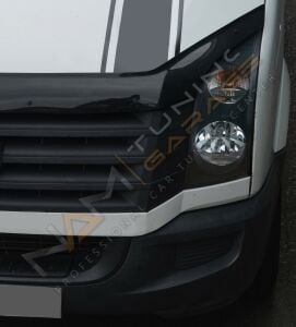 Vw Crafter Kaput Rüzgarlığı 2006-2017 arası Parlak Siyah