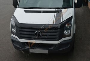 Vw Crafter Kaput Rüzgarlığı 2006-2017 arası Parlak Siyah