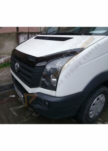Vw Crafter Kaput Rüzgarlığı 2006-2017 arası Parlak Siyah