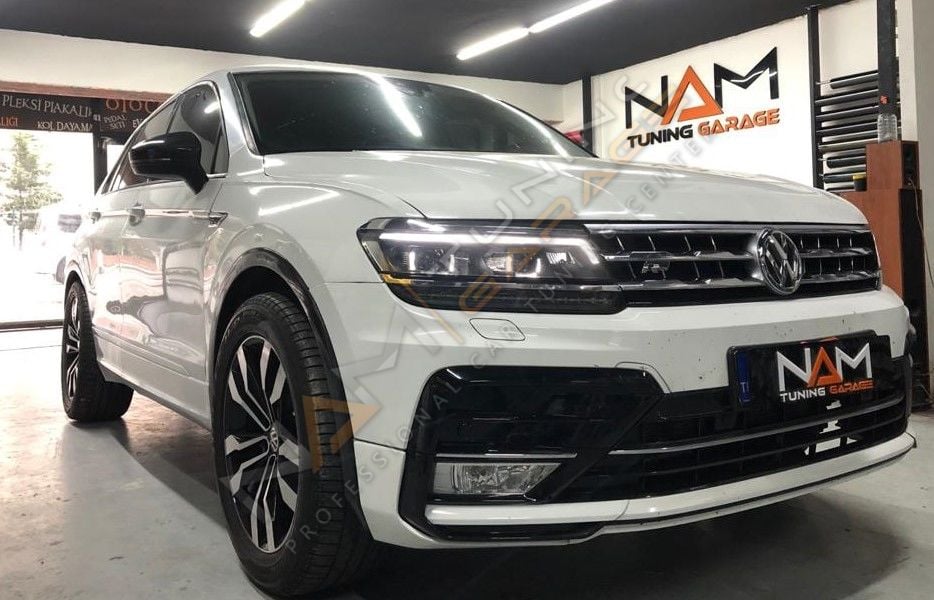 TIGUAN R LİNE 2016-2021 ÖN TAMPON + PANJUR + ÖN DODIK SETI