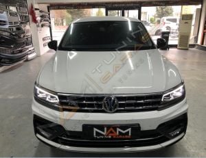 TIGUAN R LİNE 2016-2021 ÖN TAMPON + PANJUR + ÖN DODIK SETI