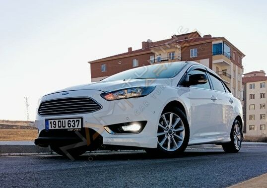 Ford Focus 3 Sedan Makyajlı Ön Ek (Plastik) Boyasız