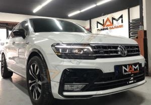 TIGUAN 2016-2021 IÇIN UYUMLU R-LINE BODY KIT (ÖN TAMPON-PANJUR-DIFÜZÖR-SPOILER)