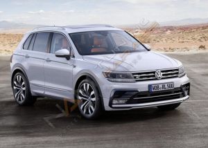 TIGUAN 2016-2021 IÇIN UYUMLU R-LINE BODY KIT (ÖN TAMPON-PANJUR-DIFÜZÖR-SPOILER)