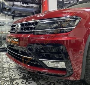 TIGUAN 2016-2021 IÇIN UYUMLU R-LINE BODY KIT (ÖN TAMPON-PANJUR-DIFÜZÖR-SPOILER)