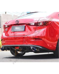 Mazda 3 Difüzör (Plastik) 2014-2019 Çift Çıkış Parlak Siyah