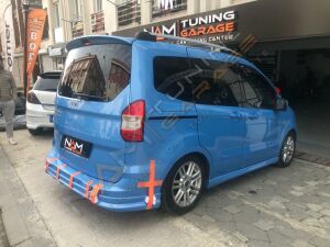 Ford Tourneo Courier Arka Tampon Eki (Plastik) Boyasız