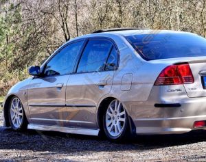 Honda Civic Vtec 2 Yan Ek Marşpiyel (Plastik)