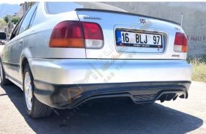 Honda Civic Vtec Makyajlı Custom Arka Ek (Plastik)