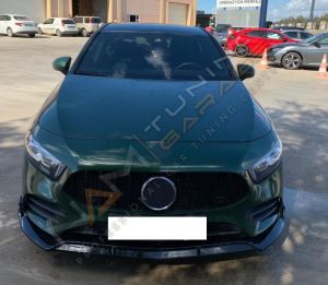 W177 A SERISI IÇIN ÖN LIP - PIANO BLACK (PARLAK SIYAH) (STYLE VE PROGRESSIVE DONANIM IÇIN)