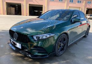 W177 A SERISI IÇIN ÖN LIP - PIANO BLACK (PARLAK SIYAH) (STYLE VE PROGRESSIVE DONANIM IÇIN)