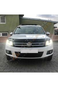Tiguan Kaput Rüzgarlığı 2012-2015 arası Parlak Siyah