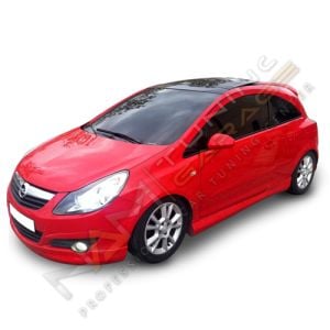 Opel Corsa D Tek Kapı Yan Ek Marşpiyel (Plastik)
