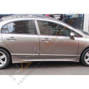 Honda Civic Fd6 Mugen RR Yan Ek Marşpiyel (Plastik) 2006-2011 arası
