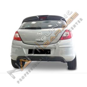 Opel Corsa D Style Difüzör Parlak Siyah 2011-2014 Kapalı Çıkışsız