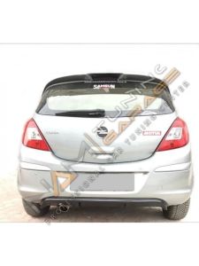 Opel Corsa D Style Difüzör Parlak Siyah 2011-2014 Kapalı Çıkışsız