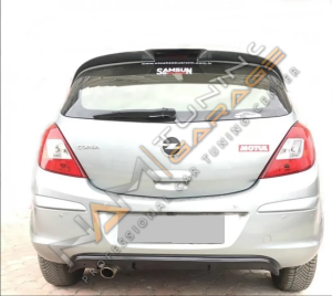 Opel Corsa D Style Difüzör Parlak Siyah 2011-2014 Kapalı Çıkışsız