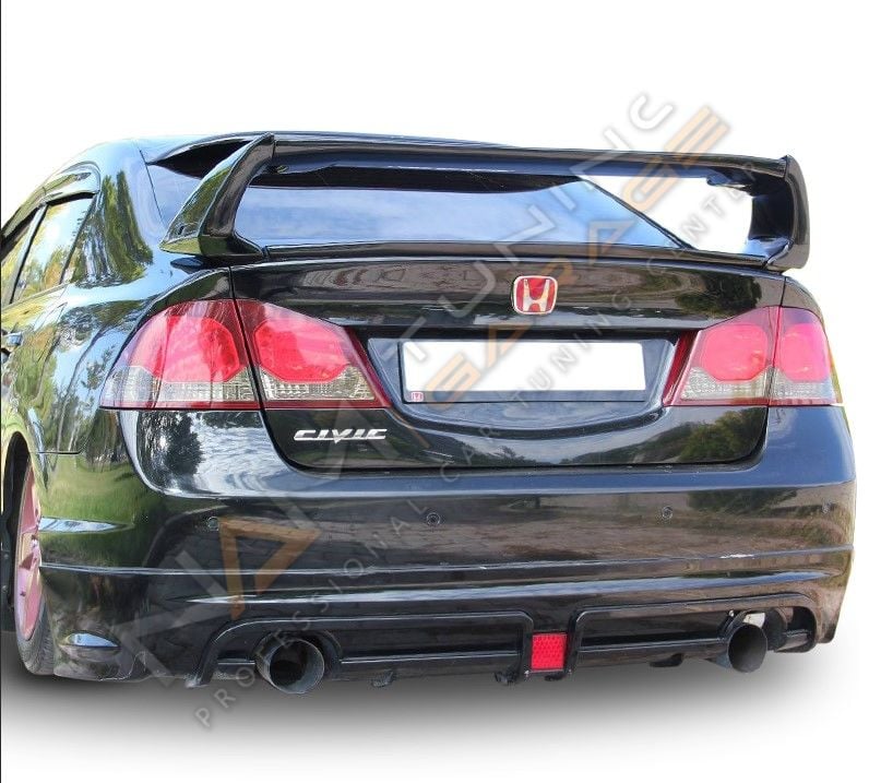 Honda Civic Fd6 Mugen RR Arka Ek (Plastik) Boyasız