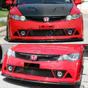 Honda Civic Fd6 RR Ön Lip (Plastik) Piano Black