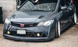 Honda Civic Fd6 RR Ön Lip (Plastik) Piano Black