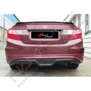 Honda Civic Fb7 Modulo Custom Arka Ek Plastik 2012-2016
