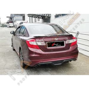 Honda Civic Fb7 Modulo Custom Arka Ek Plastik 2012-2016