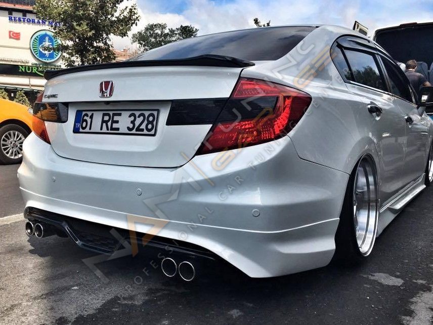 Honda Civic Fb7 Modulo Custom Arka Ek Plastik 2012-2016