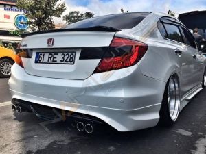Honda Civic Fb7 Modulo Custom Arka Ek Plastik 2012-2016