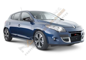 Renault Megane 3 Batman Yarasa Ayna Kapağı Piano Black / 2008-2016