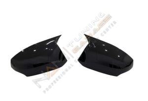 Renault Megane 3 Batman Yarasa Ayna Kapağı Piano Black / 2008-2016