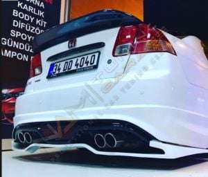 Honda Civic Vtec2 Fb7 Fd6 Voltex Difüzör (Plastik) Boyasız