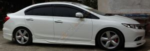 Honda Civic Fb7 Custom Yan Marşpiyel (Plastik) Boyasız