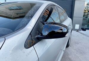 Renault Fluence Batman Yarasa Ayna Kapağı Piano Black / 2009-2016