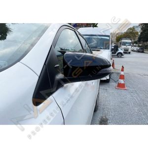 Toyota Auris E180 Batman Yarasa Ayna Kapağı Piano Black / 2012-2018