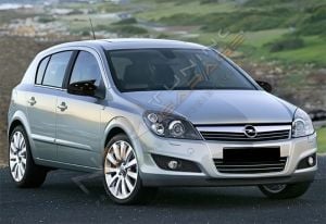 Opel Astra H Batman Yarasa Ayna Kapağı Piano Black / 2004-2009