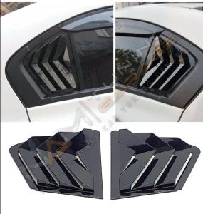 Honda Civic FB7 Kelebek Cam Vizörü (Plastik) Piano Black