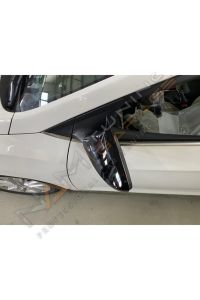 Hyundai i30 Batman Yarasa Ayna Kapağı Piano Black / 2012-2017